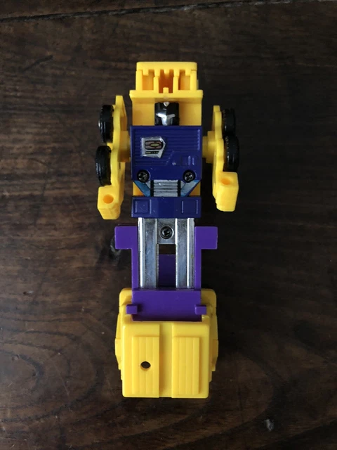 Transformers G1 1990 Battle Squad – 100% Complet – Avec Blister – Hasbro – Occasion