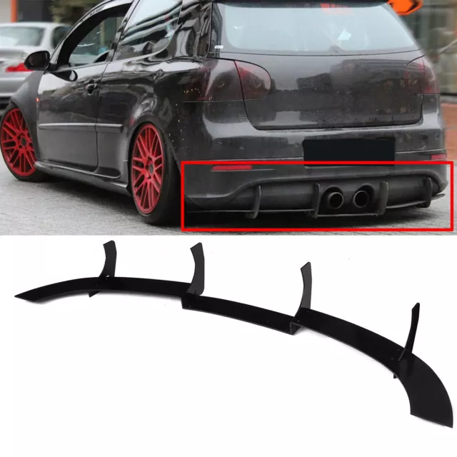 Heck Bumpe Diffusor Heckdiffusor Heckschürze Flaps Für VW Golf MK5 R32 2005-2009