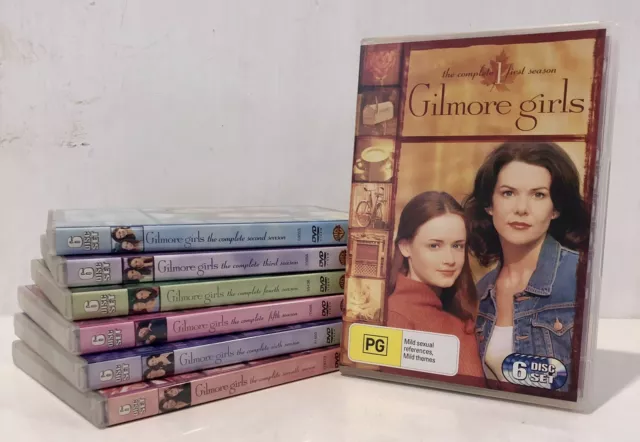 Gilmore Girls COMPLETE DVD SERIES SEASON 1-7 R4 FREE TRACKED POST