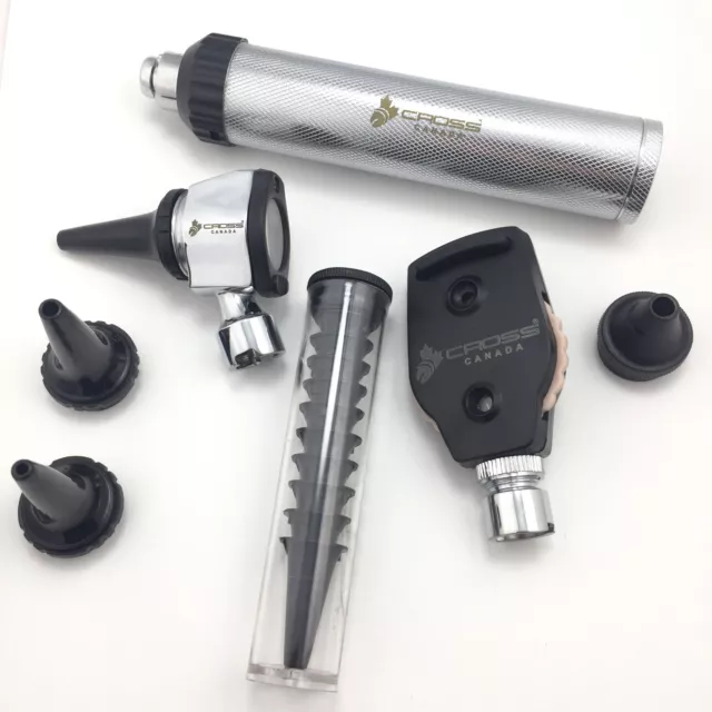 Cross Canada 11-109 LED Ophthalmoscope and Otoscope Diagnostic Set