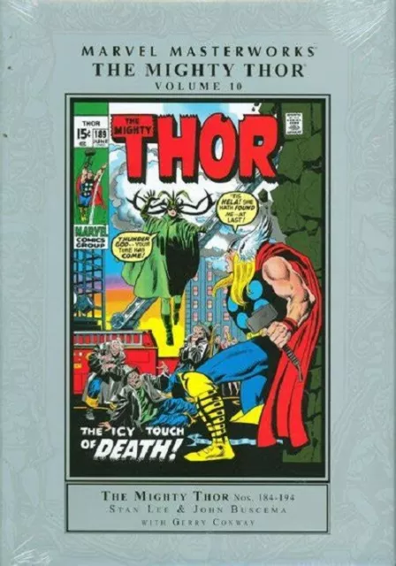MARVEL MASTERWORKS THE MIGHTY THOR VOL 10 NOs 184-194 SEALED HC STAN LEE