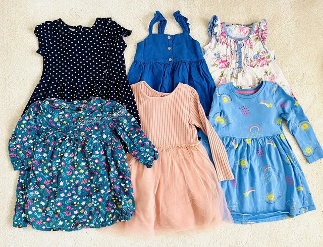 Bundle Of Girls Summer Clothing Dresses Inc Next Age 2-3 years