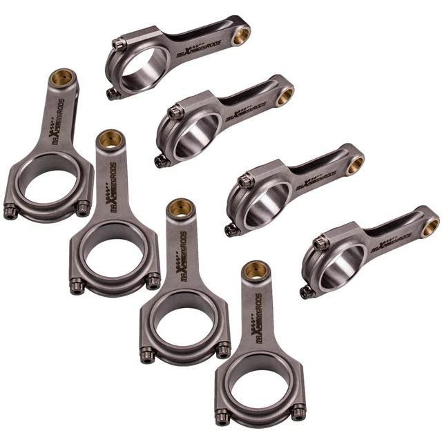 4340 Forged H-Beam Connecting Rods+ARP2000 Bolts for BMW M60 B40 4.0L M62 4.4L