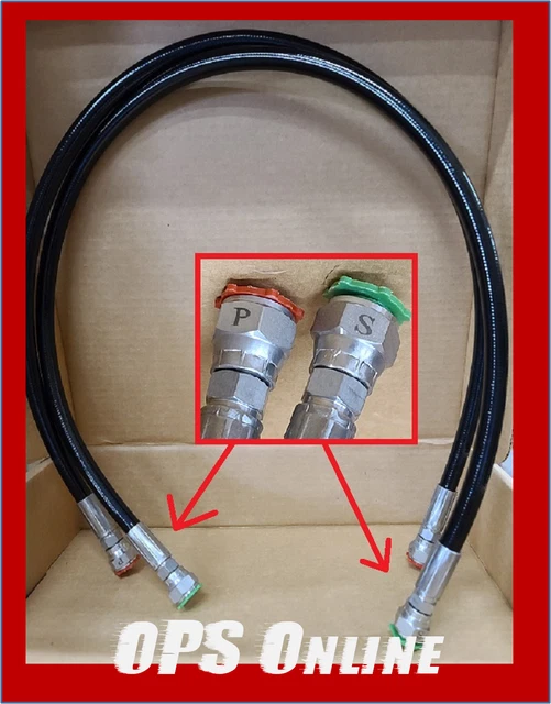 New OEM Mercury Verado Power Steering Hose Kit - 8M0167293 / 8M0046926 - 20 Ft