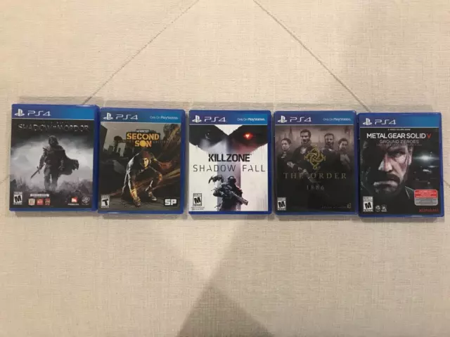 playstation 4 ps4 game lot.