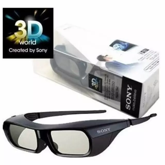 Original TDG-BR250 For Sony Bravia TV Active 3D Lunettes Glasses With USB Cable