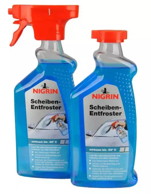 4 x Nigrin Scheibenentfroster Doppelpack 2 x 500ml 73972 Scheibeneiniger 2