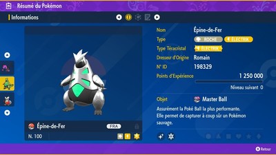 Pack Des 3 Starters De Paldea Shiny 6IV - Pour Pokémon Violet Et Écarlate, 100% Légit Sur Nintendo Switch
