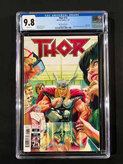 Thor #13 CGC 9.8 (2019) - Ross Variant Cover - Marvels 25th Anniversary variant
