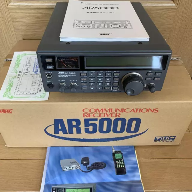 AOR AR5000 Wideband All Mode Communications Receiver S10