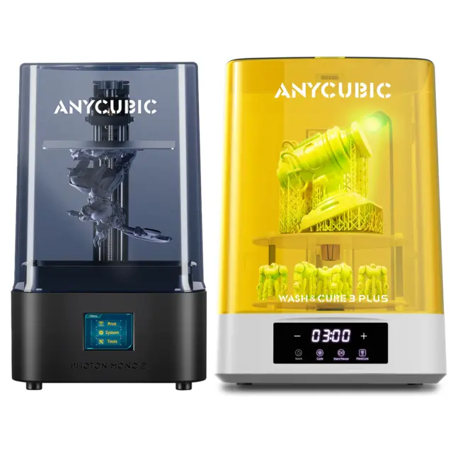 ANYCUBIC Photon Mono 2 Resin 3D Printer 6.6" 4K+ LCD Screen / Wash & Cure lot