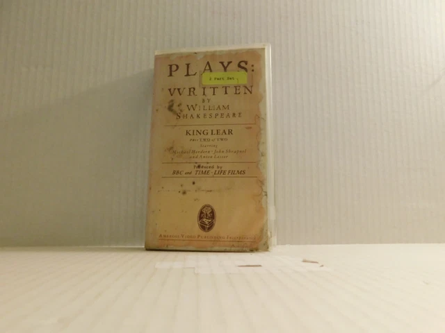 PLAYS WRITTEN BY william shakespeare vhs £22.18 - PicClick UK