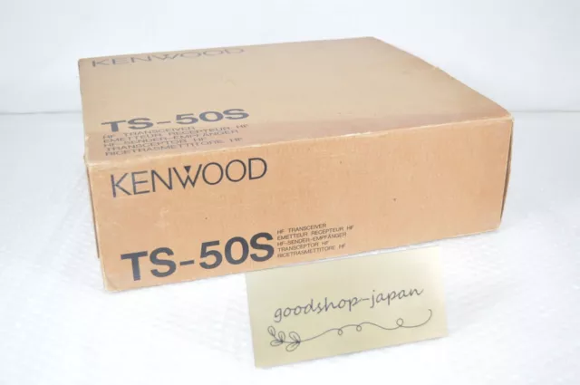 Kenwood TS-50S HF All Mode SSB/FM/AM/CW 100 W Transceiver getestet mit...