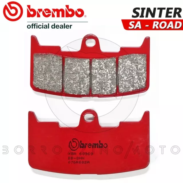 Pastiglie Freno Anteriori Brembo Sinterizzate Rosse Buell Xb9Sx City X 984 2007