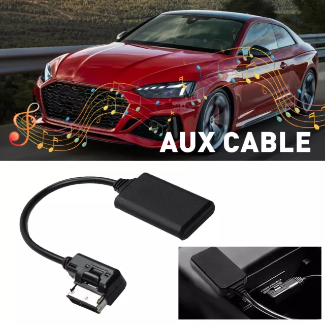 AUX Audio Cable Adapter AMI MMI Bluetooth Music Interface For Audi A3 A4 A5 Q7