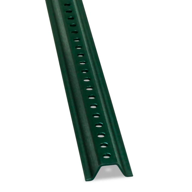 Smartsign U-Channel Sign Post, Medium Weight | 4' Tall Baked Enamel Steel Post
