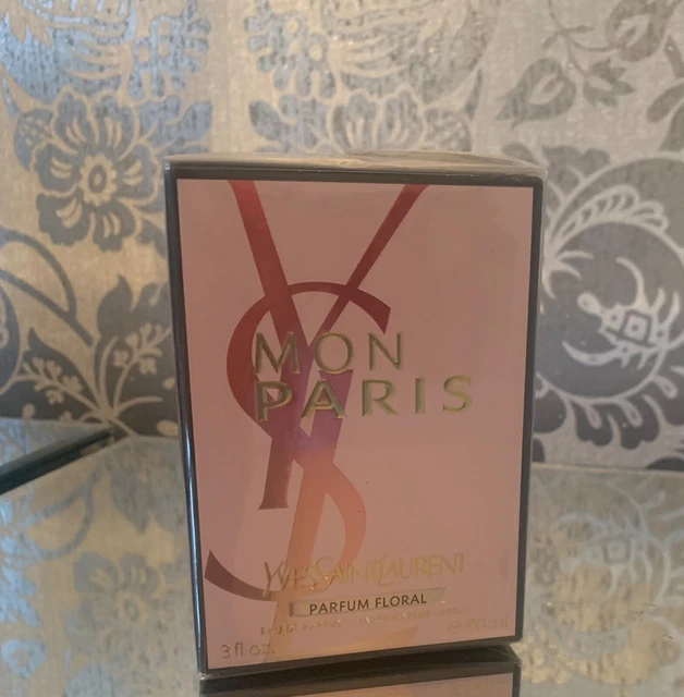 NEW SEALED YVES SAINT LAURENT MON PARIS PARFUM FLORAL EDP 90ml! RRP £125