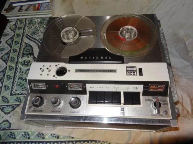 NATIONAL RS-780S STEREO Reel to Reel Player/Recorder & Speakers -Panasonic  Japan $299.95 - PicClick AU