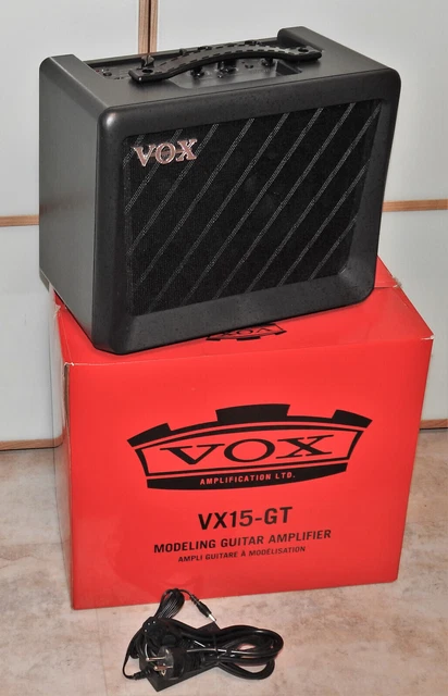 VOX VX 15 GT leichter Modeling-Amp E-Gitarrenverstärker 15W Aussteller *