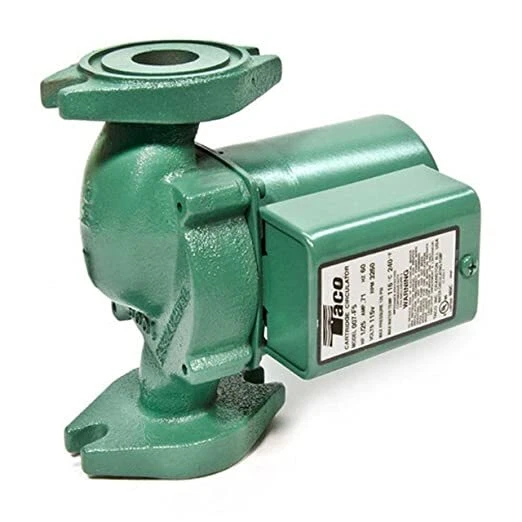 Taco 007-F5-7IFC Cast Iron Circulator with Integral Flow Check, 1/25 HP
