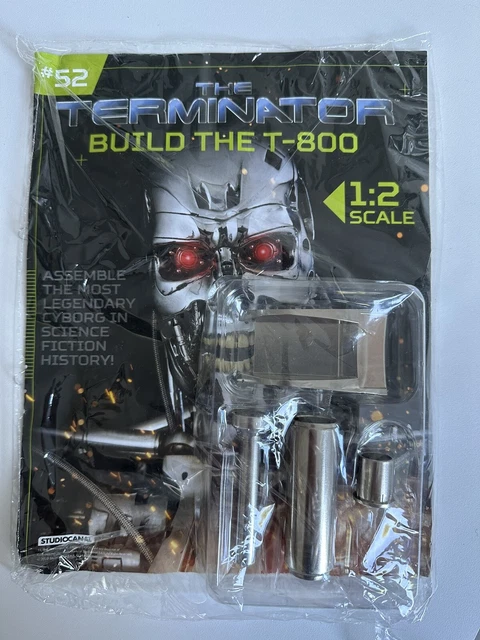 Terminator Build 1:2 SCALE HACHETTE Terminator Build The T-800 Endoskeleton # 52 £9.95 ...