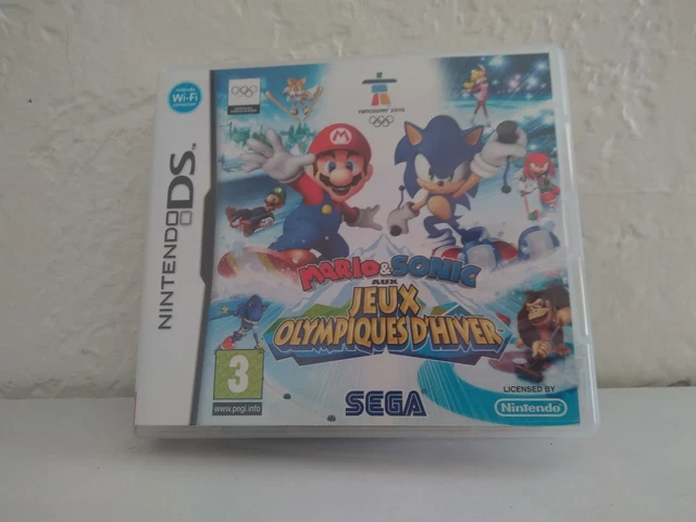 MARIO ET SONIC Aux Jeux Olympiques D'Hiver pour DS 3ds EUR 15,00