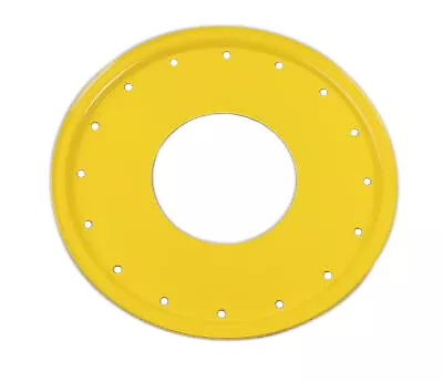 Aero Race Wheels Mud Buster 1pc Ring and Cover Yellow