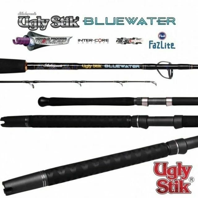 Ugly Stik Gold Spinning Rod Shakespeare - 7'0" 2-Piece Medium Power (6-10  Kg) Ugly Stick Fishing Rod