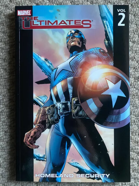 THE ULTIMATES volumes 1 & 2 full story Mark Miller Bryan Hitch Marvel 2003 VGC 3