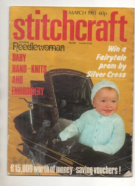 Vintage Stitchcraft Magazin März 1981