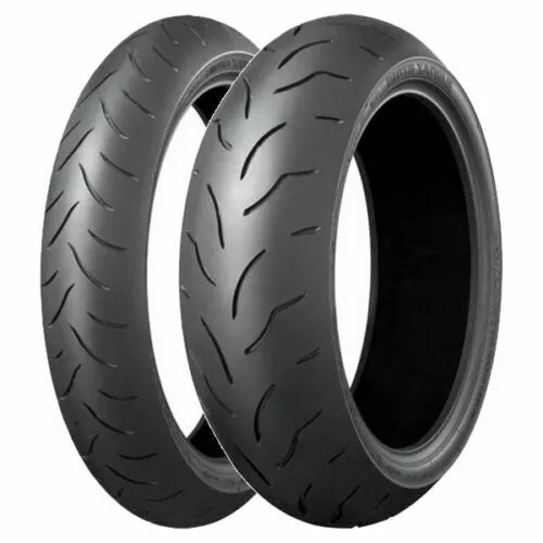 Par Neumáticos Bridgestone 120 / 70-17 (58W) 160 / 60-18 (70W) Battlax BT016 Pro