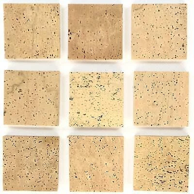Naturkorkstücke 50x50x8mm Flor