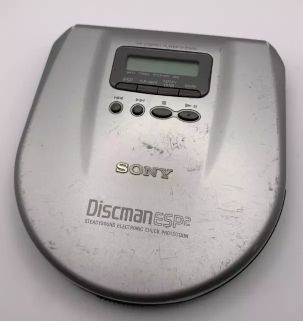 SONY Discman D-E555 Walkman Lecteur portable Baladeur CD Player