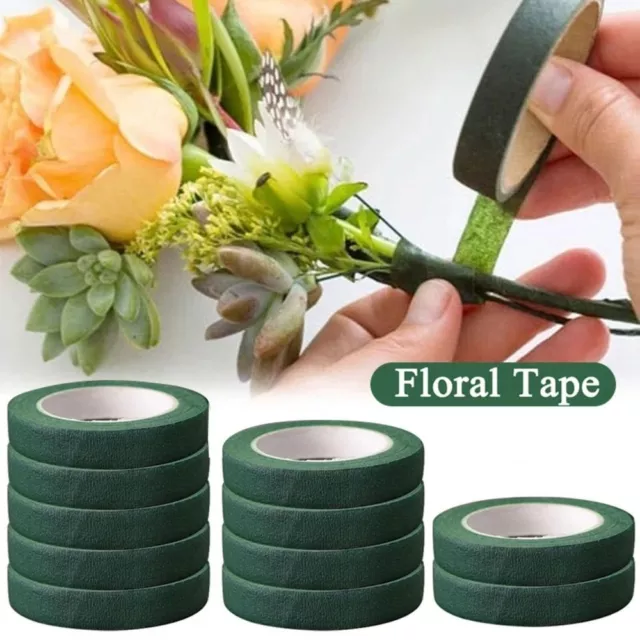 Self-adhesive Floriculture Tape DIY Decorative Florist Green Tapes Wrap