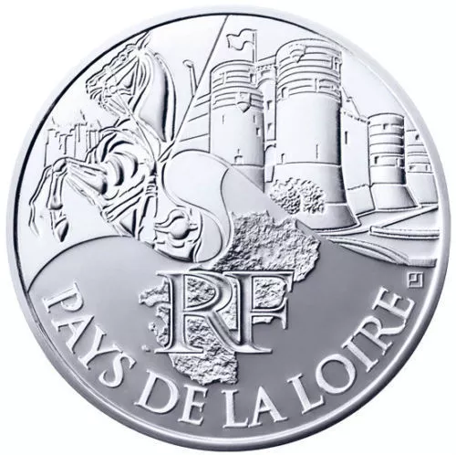PIECE 10 € en  ARGENT - Euro de nos régions : Pays de la Loire 2011