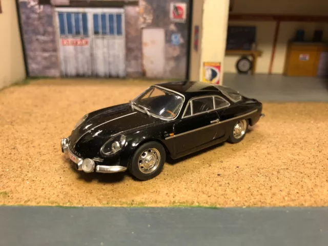 Eligor 1/43 Alpine Renault Berlinette Dinalpin A 110 Noire