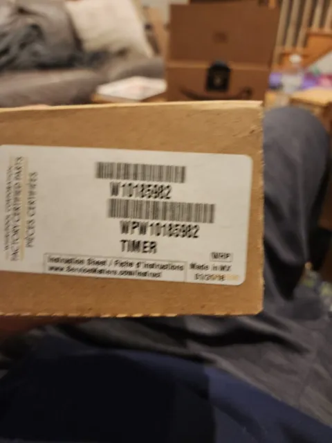 Genuine  Whirlpool  Timer W10185982 New Oem