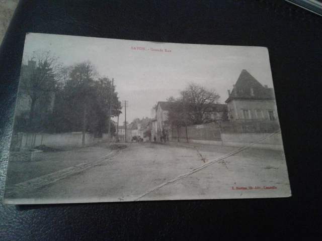 BAYON - Grande Rue - 1917 Postcard