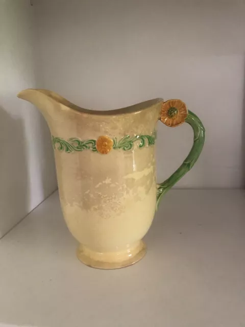 Carlton Ware  - Vintage Buttercup milk water creamer jug 17cm..England aus regd