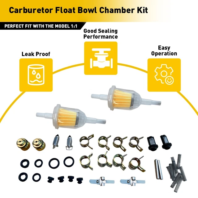 CQYD Carburetor Rebuild Kit For Mikuni SBN Carb Sea Doo XP SP SPI SPX GTX GTS GTI GS GSI GSX HX In | Whizz Carburetors - Foto 12