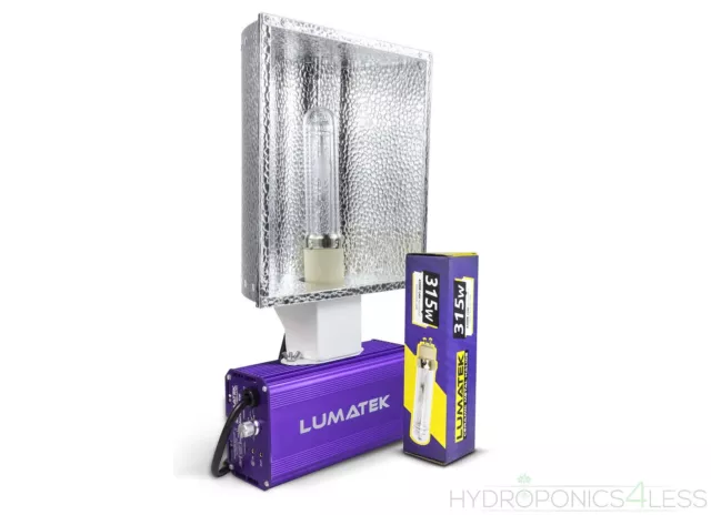 Lumatek 315W CMH CDM Aurora Light Electronic Dimmable Ballast Kit Hydroponics