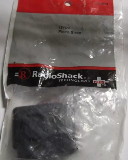 RadioShack 12VDC Piezo Siren 273-0079 New And Sealed