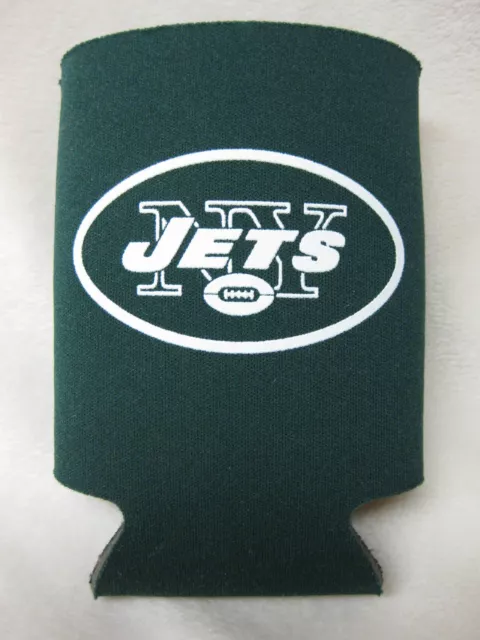 New York Jets Koozie Beer Soda Can Bottle Holder Cooler NY NFL Football