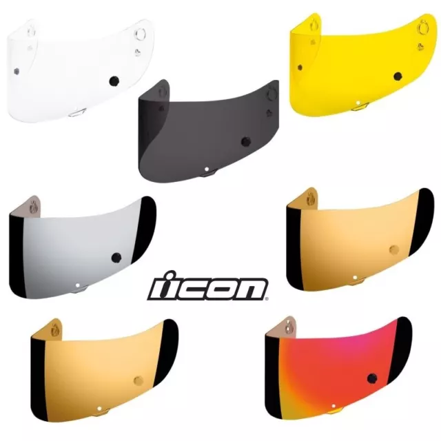 Icon Optic Trac Replacement Face Shield For Airframe Pro/Airform/Airmada Helmet