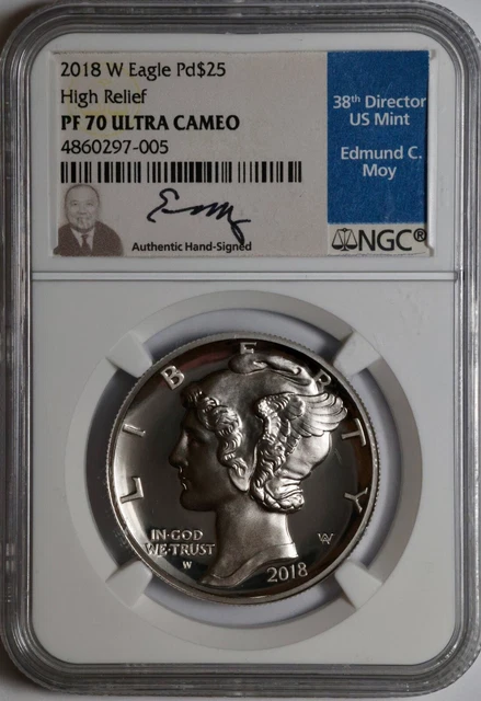 2018-W 1oz Proof Palladium American Eagle NGC PF-70 Ultra Cam