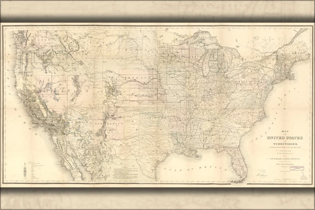 POSTER MANY SIZES Map Of Monthly - Poster Many Sizes Map Of The United States.webp
