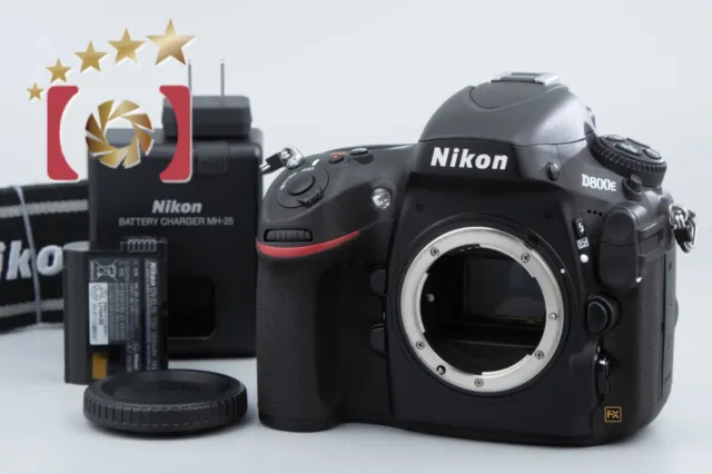 "Shutter count 2,865" Nikon D800E 36.3 MP Full Frame Digital SLR Camera Body