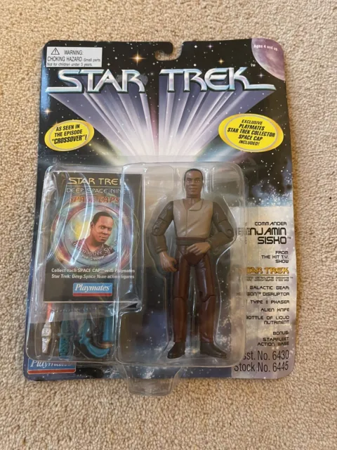 Star Trek Deep Space Nine Benjamin Sisko Playmates Carded Figure