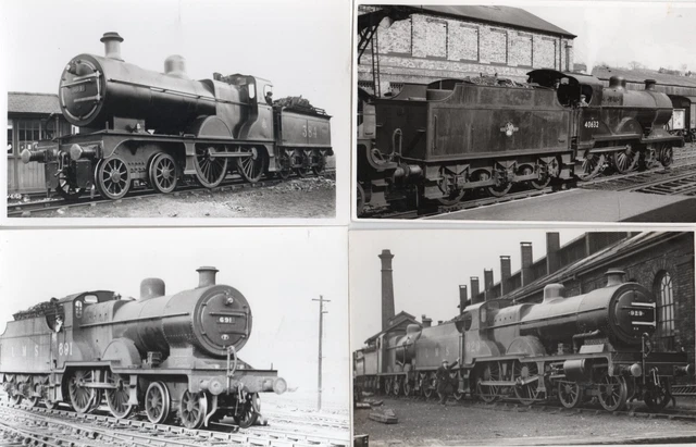 EX LMS/BR CLASS 2P/4P 4-4-0 X4 Nos 384,40632,691,939 @ VARIOUS ...