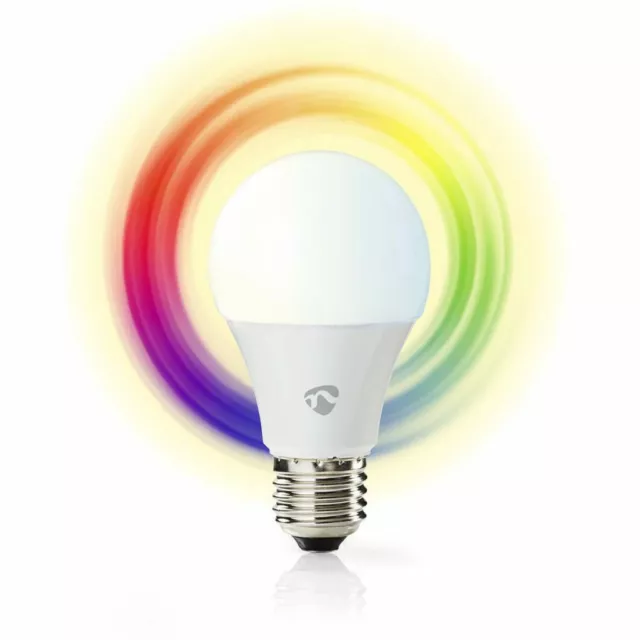 Lampadina LED smart Wi-Fi | RGB e bianco caldo Alexa e Google Home